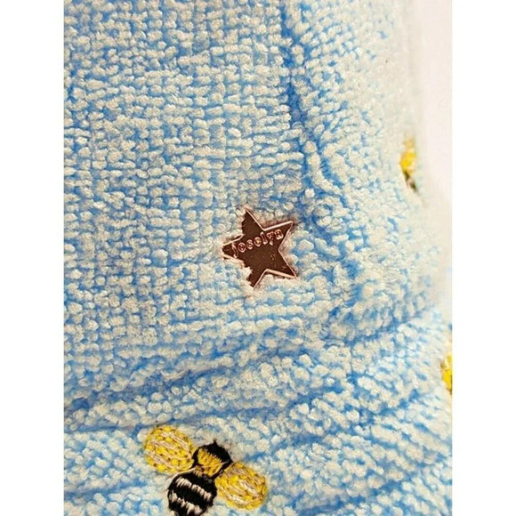 Jocelyn Women\'s The Bali Bumblebee Bucket Hat Light Blue O/S (MSRP $75) main image 5
